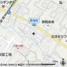 滋賀県草津市青地町744周辺の地図