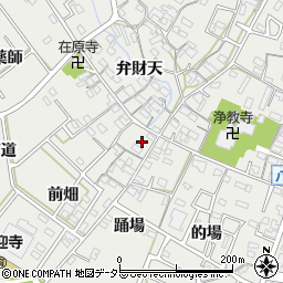 愛知県知立市八橋町前畑24周辺の地図