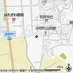 兵庫県西脇市日野町235周辺の地図