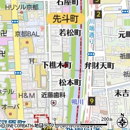 舛之矢周辺の地図