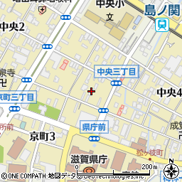 自治労共済　滋賀県支部周辺の地図