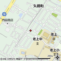 滋賀県草津市矢橋町52-45周辺の地図