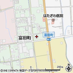 兵庫県西脇市富田町2-3周辺の地図