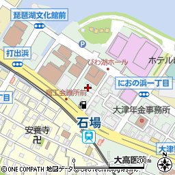 滋賀県大津市打出浜2周辺の地図