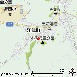 島根県江津市江津町284-2周辺の地図