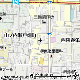 京都府京都市右京区山ノ内赤山町2周辺の地図