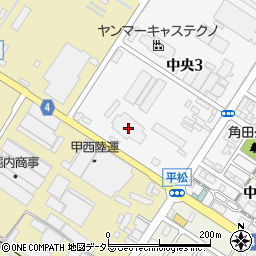 岡山県貨物滋賀営業所周辺の地図