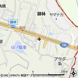 愛知県東海市加木屋町御林13-5周辺の地図
