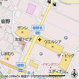 サイゼリヤ イオンタウン菰野店周辺の地図