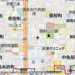 京都府京都市中京区一蓮社町302周辺の地図