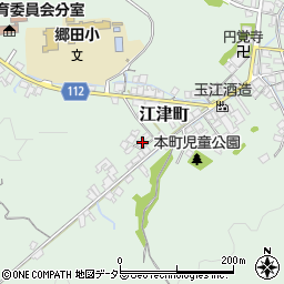 島根県江津市江津町228-8周辺の地図