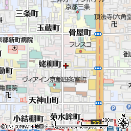 京都府京都市中京区橋弁慶町215周辺の地図
