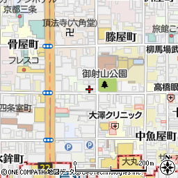 京都府京都市中京区一蓮社町312周辺の地図