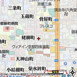 京都府京都市中京区橋弁慶町216周辺の地図