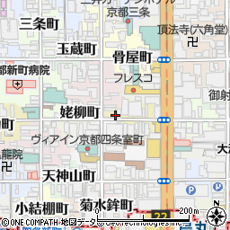 京都府京都市中京区橋弁慶町217周辺の地図