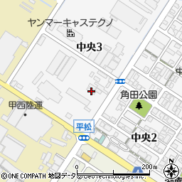 滋賀県湖南市中央3丁目30周辺の地図