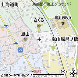 京都府京都市西京区嵐山風呂ノ橋町32-5周辺の地図