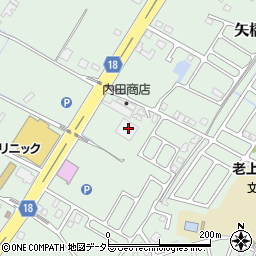 滋賀県草津市矢橋町216周辺の地図