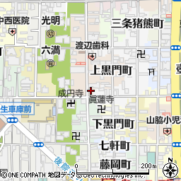栗田酒店周辺の地図