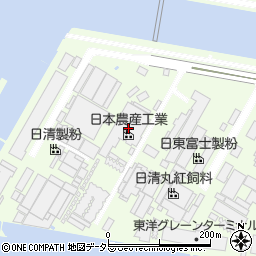 日本農産工業株式会社　知多工場周辺の地図