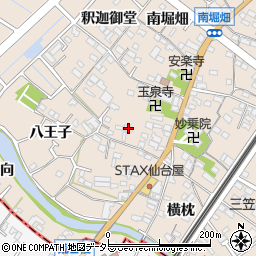 愛知県東海市養父町浅間前周辺の地図