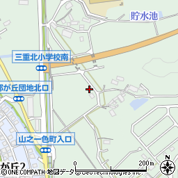 三重県四日市市山之一色町528周辺の地図
