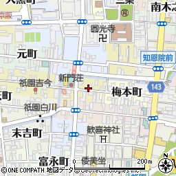 祇園 245周辺の地図