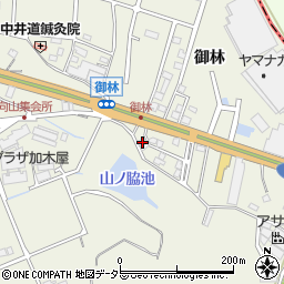 愛知県東海市加木屋町御林13-22周辺の地図