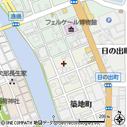 静岡県静岡市清水区築地町9周辺の地図