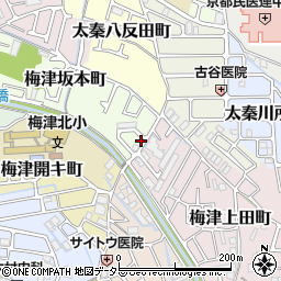 コンセプト梅竹パーキング周辺の地図