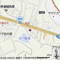 愛知県東海市加木屋町御林13-17周辺の地図