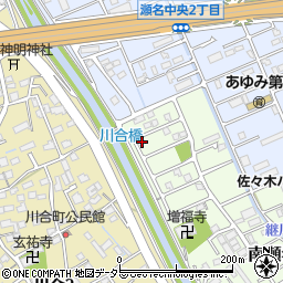静岡県静岡市葵区南瀬名町11-2周辺の地図