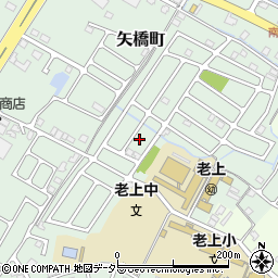 滋賀県草津市矢橋町52-14周辺の地図