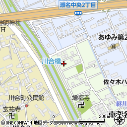静岡県静岡市葵区南瀬名町11-4周辺の地図