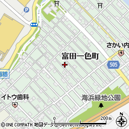 ゴールドライフ 富田周辺の地図