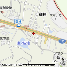 愛知県東海市加木屋町御林13-12周辺の地図