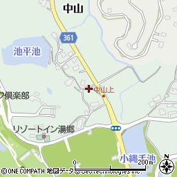 岡山県美作市中山843周辺の地図