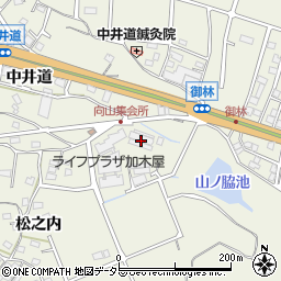 三愛工業所株式会社　本社工場周辺の地図