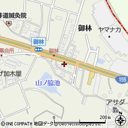 愛知県東海市加木屋町御林13-14周辺の地図