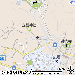 三重県四日市市垂坂町1085周辺の地図