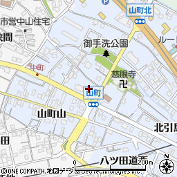 愛知県知立市山町桜馬場9周辺の地図