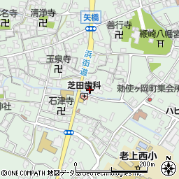 滋賀県草津市矢橋町1298周辺の地図
