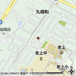 滋賀県草津市矢橋町52-22周辺の地図