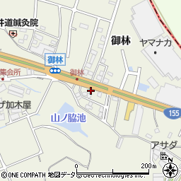 清香堂仏檀店周辺の地図