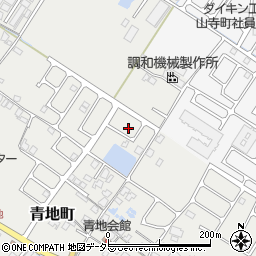 滋賀県草津市青地町1629周辺の地図