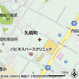 滋賀県草津市矢橋町228周辺の地図