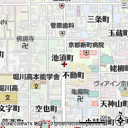 京風バル「京・叡善」周辺の地図