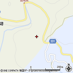愛知県岡崎市冨尾町（西ノ羽根）周辺の地図