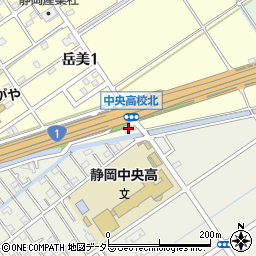 城北公民館周辺の地図