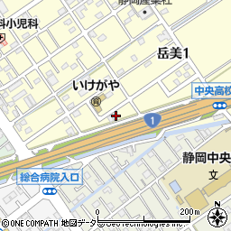 静岡小売酒販組合周辺の地図